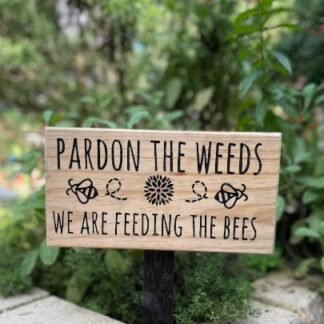 Pardon the Weeds, We Are Feeding the Bees