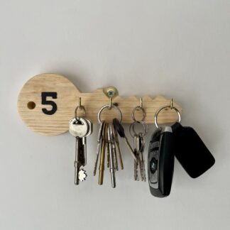 wall mounted key hooks