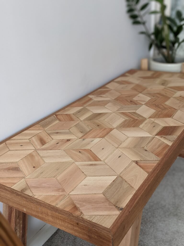 Reclaimed Geometric coffee table