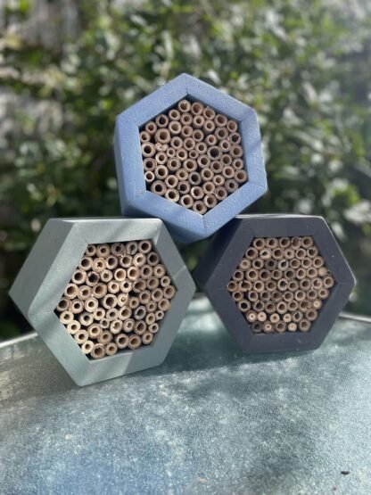 Solitary bee hotel - Crowfoot Salvage