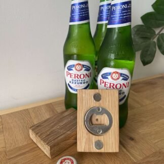 reclaimed oak bottle opener - crowfoot salvage