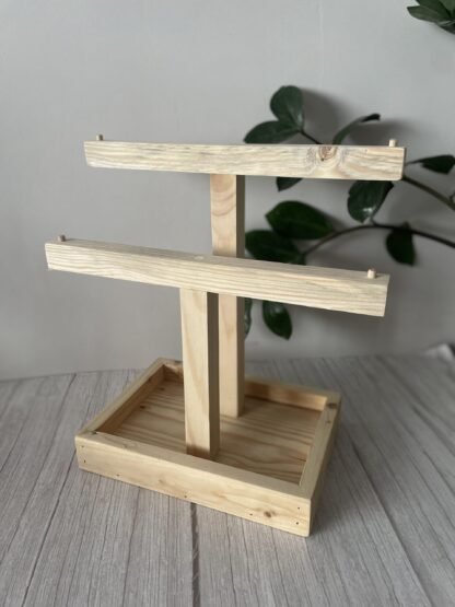 Reclaimed wooden Jewellery stand / necklace organiser