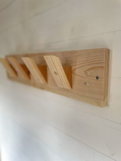 wooden coat rack