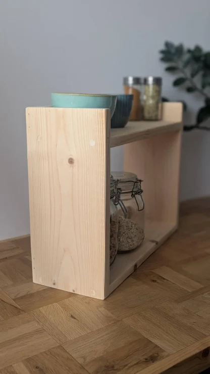 Two tier worktop space saver