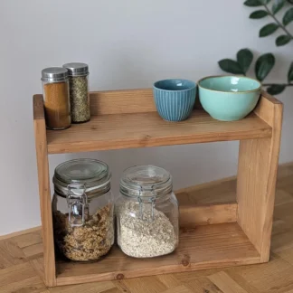 Two tier worktop space saver