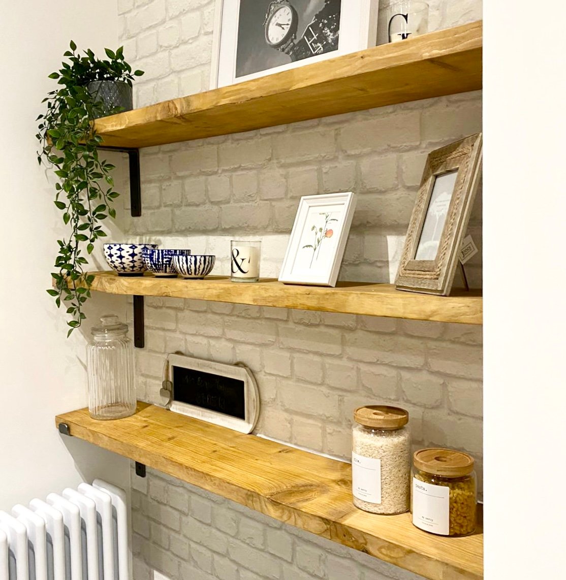 scaffold board shelves